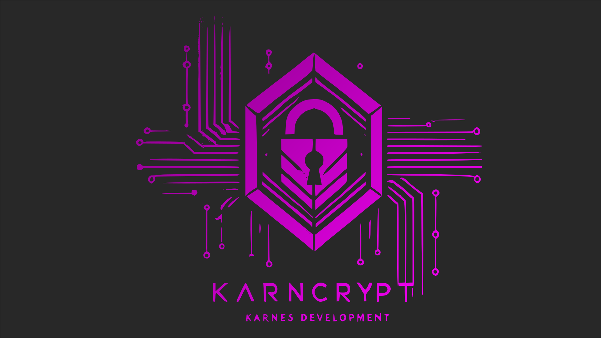 Screenshot des KarnCrypt Password Managers