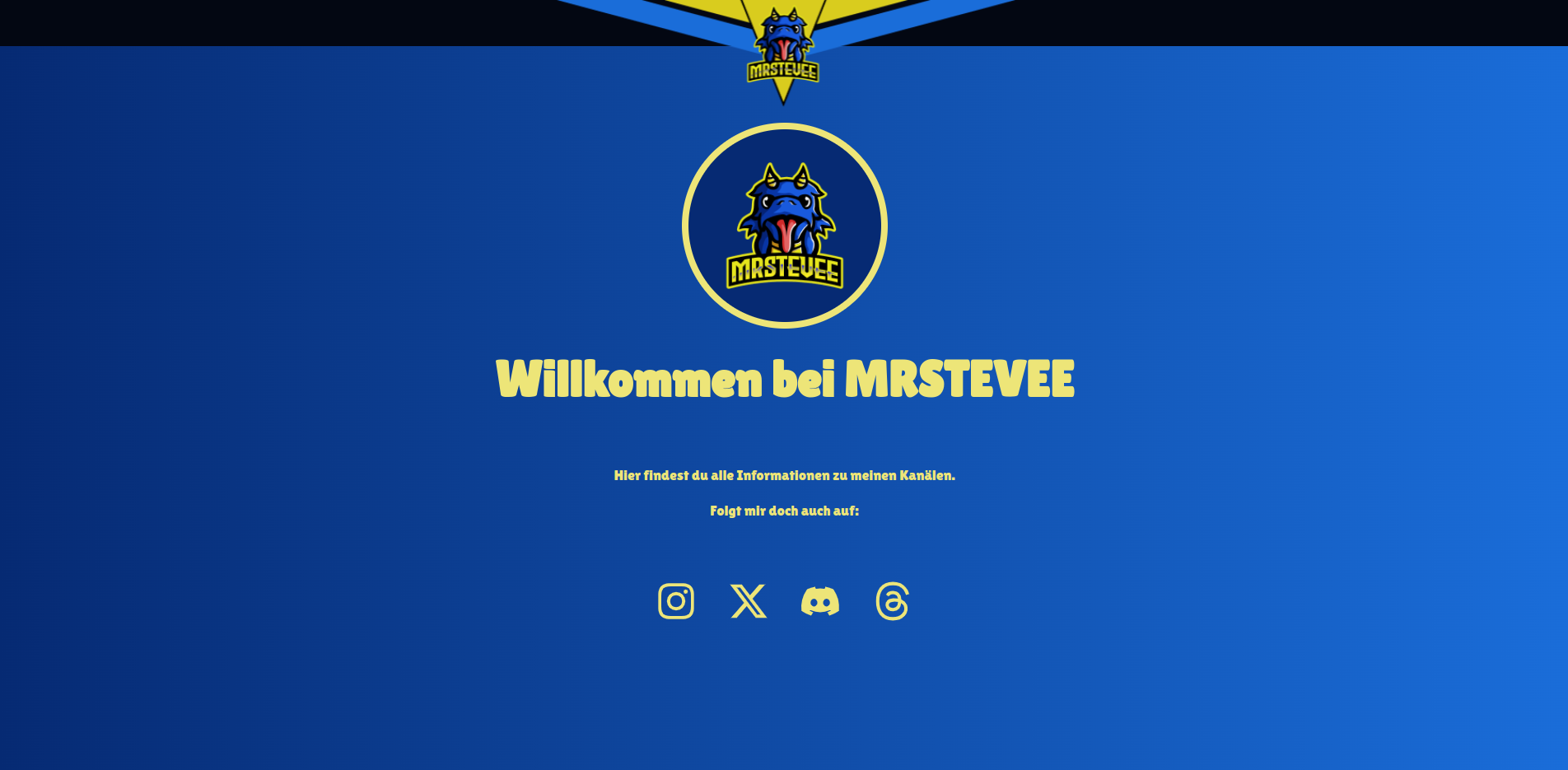 Screenshot MrStevee Info Page